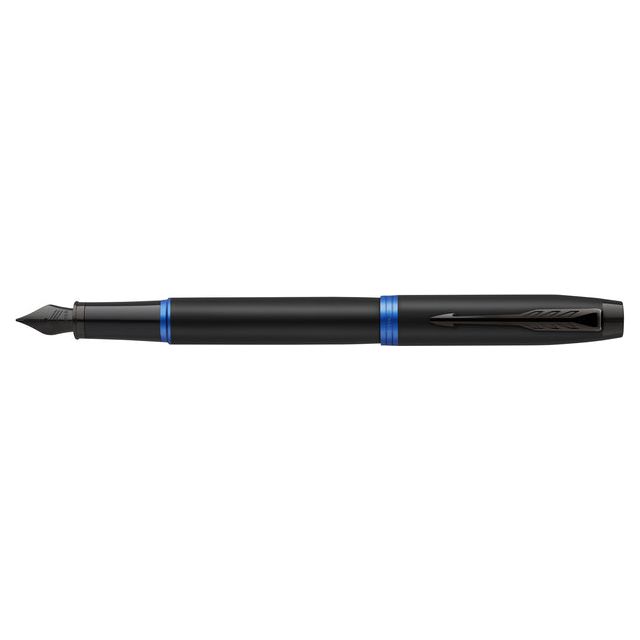 Parker - Fountain Pen Parker Im Blauw Ring M schwarz | 1 Stück