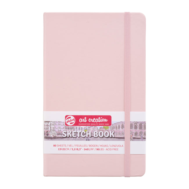 Talens Art Creation - Cuaderno de bocetos Art Creation 80 hojas blancas 140gr 130x210mm rosa