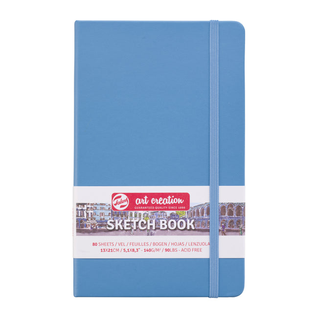 Talens Art Creation -  Schetsboek Art Creation 80 witte vellen 140gr 130x210mm blauw