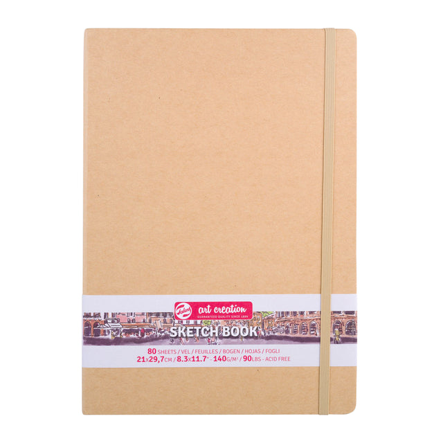 TALENS Création d'art - Sketchbook Tac Kraft 21x30cm 140gr 80vel | 1 pièce