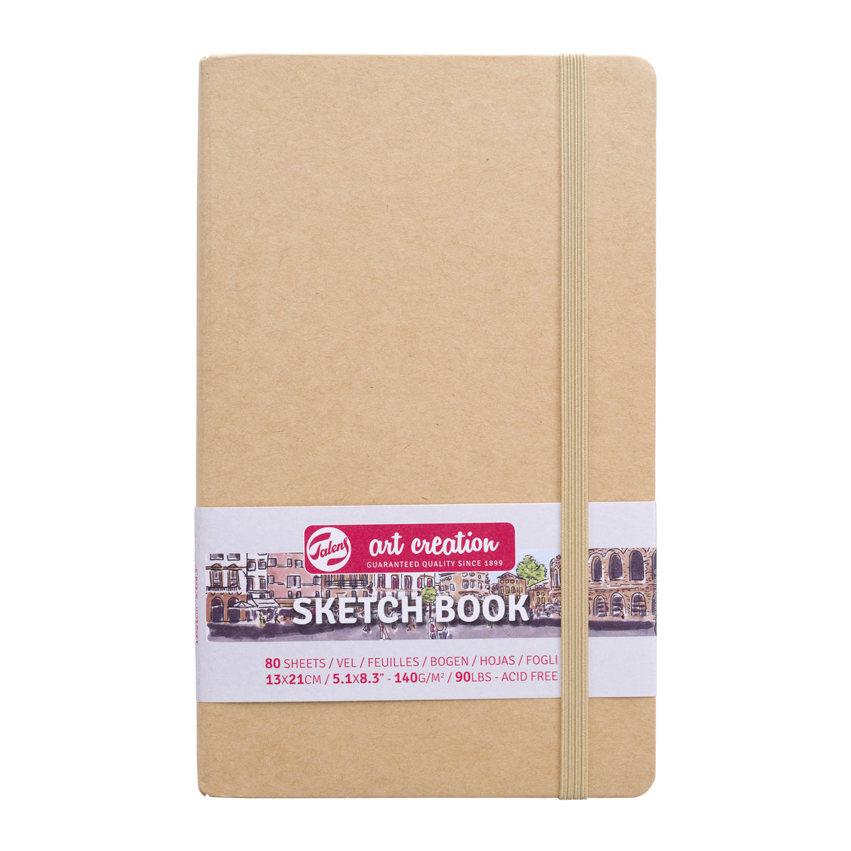 Talens Art Creation -  Schetsboek art creation 130x210mm kraft | 5 stuks