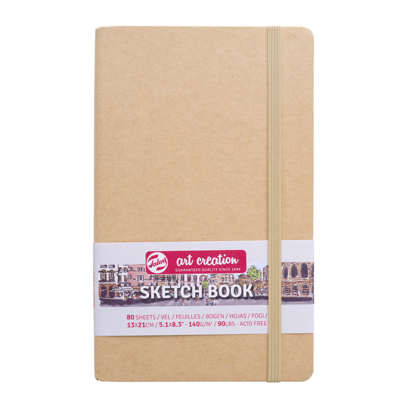 Talens Art Creation -  Schetsboek art creation 130x210mm kraft | 5 stuks
