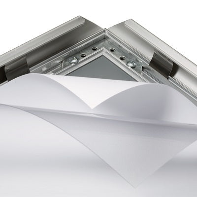 Klika -  Folie 870x1218mm transparant ontspiegeld 7 stuks
