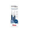 Pentel - Gel writer refill LR7 Energel medium blue, set of 3 pieces