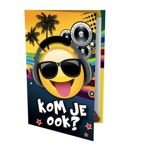 Interstat -  Uitnodiging tropical dj 17x14.2cm