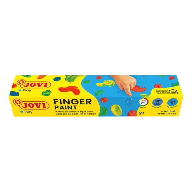 Jovi - Fingerfarbe Jovi 35ml Assorti | Setzen Sie einen 5 Topf