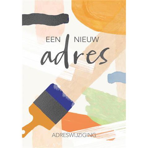Hallmark -  Adreswijziging multipack een nieuw adres 5