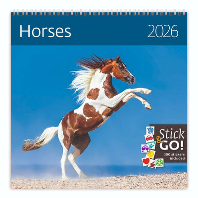 Helma 365 -  Kalender 2027 30x30cm paarden