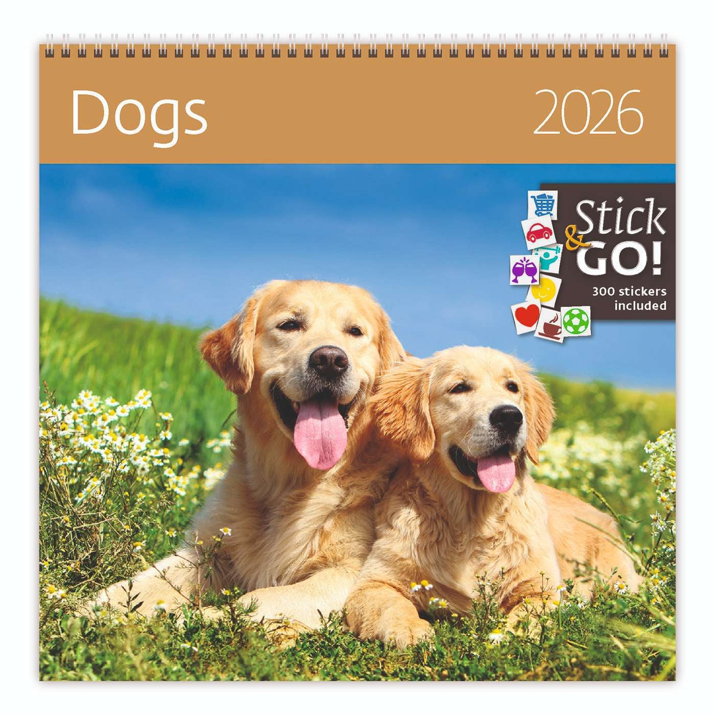 Helma 365 -  Kalender 2027 30x30cm honden