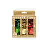 IG design -  Cadeauversieringsset 12-delig 3 kleurig