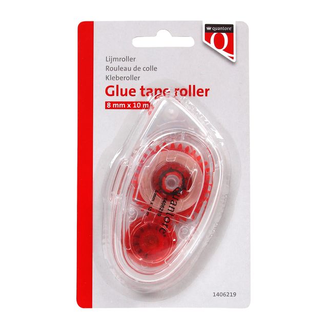 Quantore - Glue roller 8mmx10m | 12 pieces
