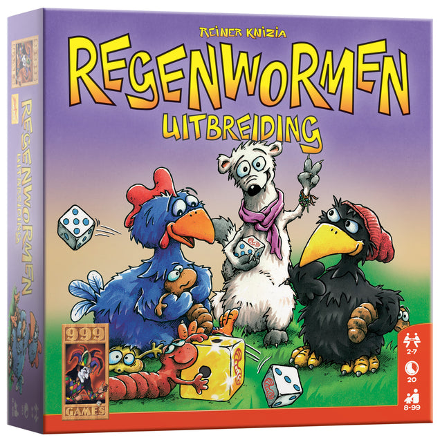 999 games - Spel regenwormen uitbreiding