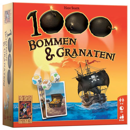 999 games -  Spel 1000 bommen granaten | 6 stuks
