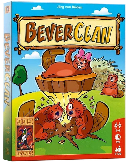 999 games - Kaartspel beverclan | 12 stuks