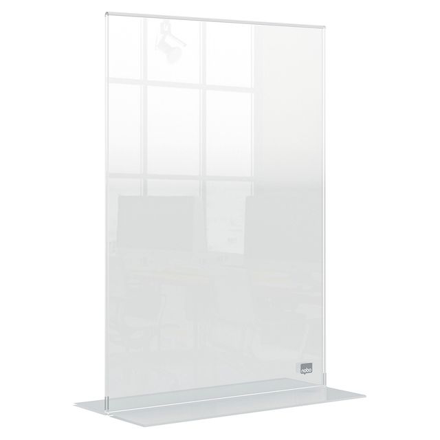 Nobo -  Infobord Plus A4 acryl vrijstaand