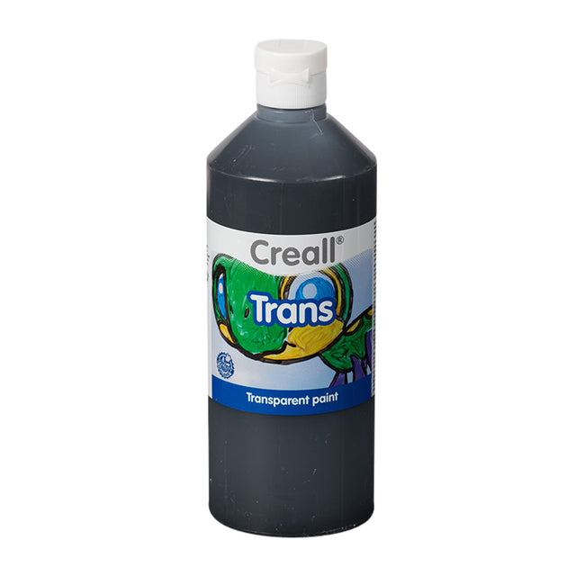 Creall - Raamverf Trans 500ml 09 zwart