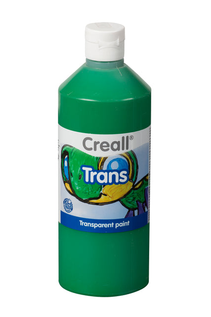 CREALL - Fensterfarbe Creme transgrün 500 ml | 1 Flasche