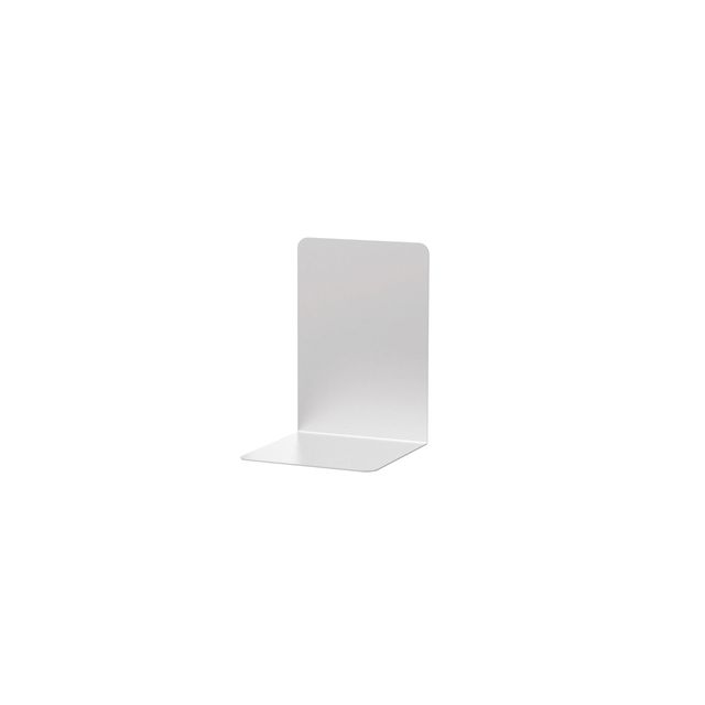 MAUL - Serre-livres aluminium 12x12x17,5cm set de 2 argent