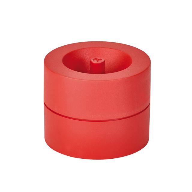 MAUL - soporte pro Blauwe Engel reciclado Ø73x60mm rojo