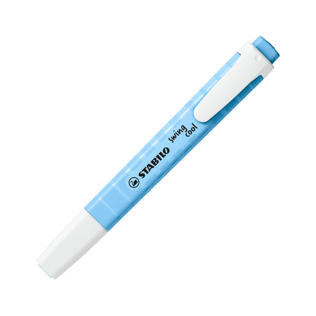 STABILO - swing cool markeerstift, pastelblauw