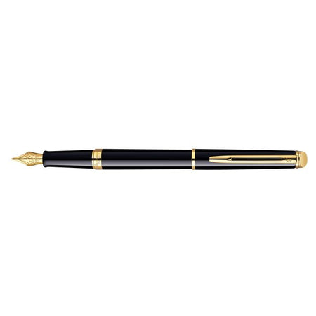 Waterman -  Vulpen hemisp gt m lak zwart