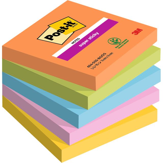 Post-it-Memolok 3M Post-it 654-5SS-boos | Prendre 5 pièces