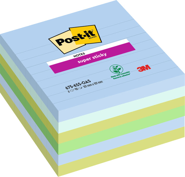 Post-it-Memolok 3M Post-it 675-6SS-OAS | Prendre un 6 morceau