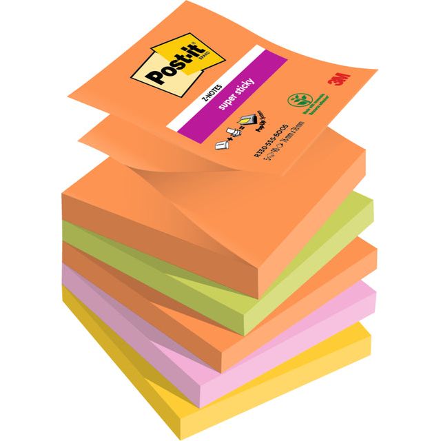 Post-it-memoblok 3m post-it z-notes r330-5ss-bos | Sich ein 5 -Stück schnappen