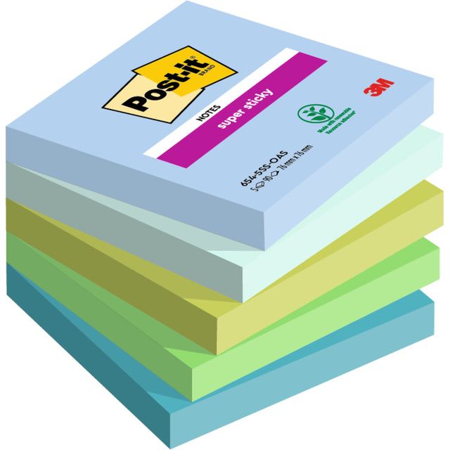 Post-it-Memolok 3M Post-it 654-5SS-OAS | Prendre 5 pièces