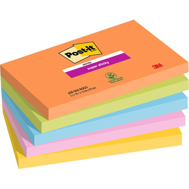 Post-it-MemoBlok 3m Post-It 655-5ss-Boos | Sich ein 5 -Stück schnappen