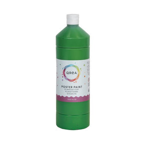 Qrea -  Plakkaatverf middengroen 1000ml
