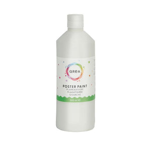 Qrea -  Plakkaatverf wit 500ml