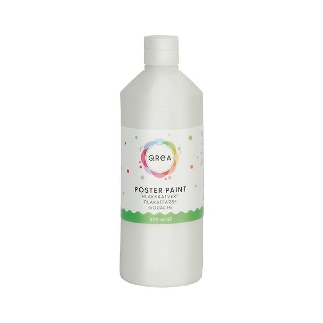 Qrea - Plakkaat -Farbe weiß 500 ml