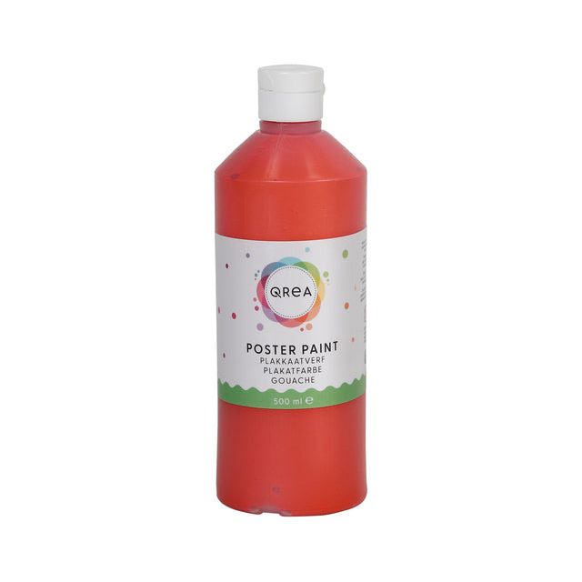 Qrea - Pastor -Farbe hellrot 500 ml | 6 Stücke