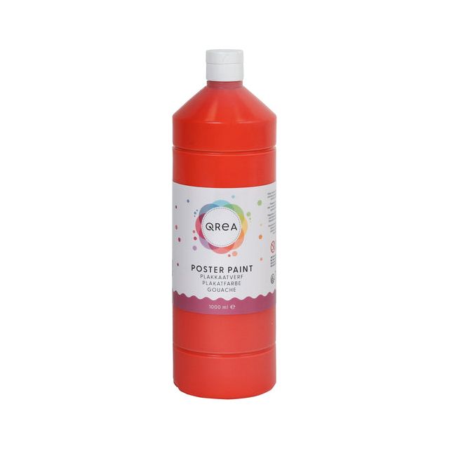 Qrea - Pastor Paint Light Red 1000ml | Flaschen Sie 1000 Milliliter | 6 Stück