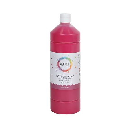 Qrea - Posterfarbe Alpenveilchen 1000ml | 6 Stück
