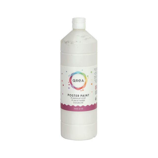 Qrea - Poste-caser White 1000 ml | 6 pièces