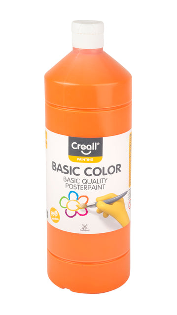 Creall - Plakkaatverf basic 04 oranje 1000ml