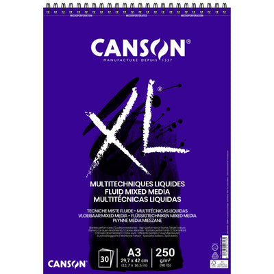 Canson -  Mixed mediapapier  xl 250gr a3 extra wit | 5 stuks