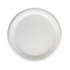 IEZZY horeca en cate -  Bord iezzy ø260mm suikerriet wit 50st wit | 10 stuks