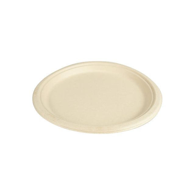 Izzy Horeca et Cate - Assiette Izzy 260 mm Cane de sucre PFAS - FEUX WET 50 PIÈCES | Saisir un 50 morceau