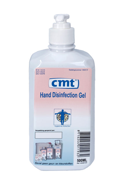 CMT - Handdesinfectie cmt systeemfles met pomp 500ml