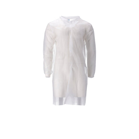 CMT -  Bezoekersjas  xl non-woven drukknopen 104cm wt