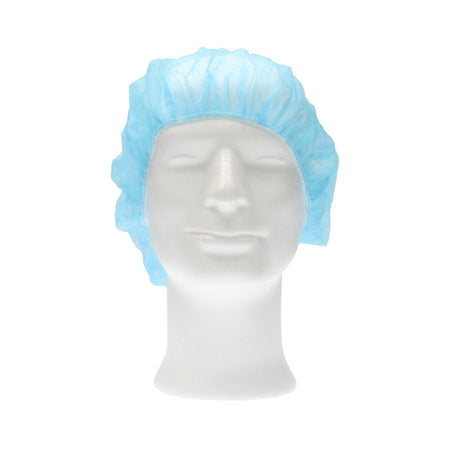 CMT -  Haarnet  bouffant non-woven l 53cm pp blauw