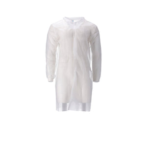 CMT -  Bezoekersjas  xxl non-woven drukknopen 104cm wt