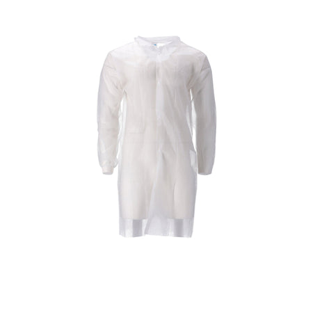 CMT -  Bezoekersjas  l non-woven drukknopen 104cm wt