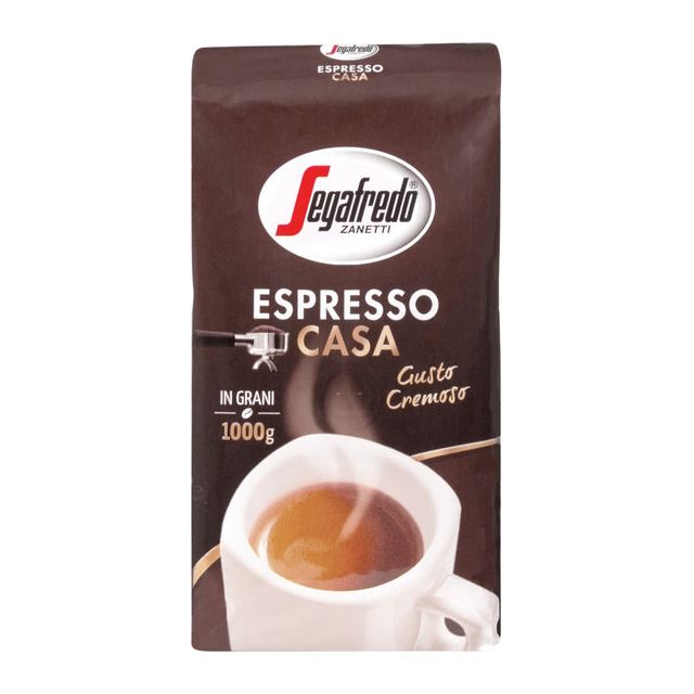 Segafredo - Coffee Casa Beans 1000gr | Sac à 1000 grammes