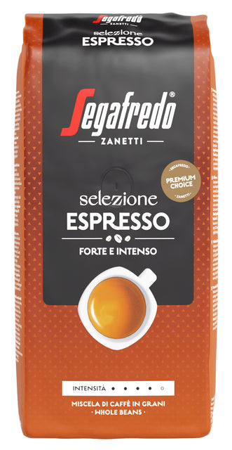 SEGAFREDO - COFE ESPRESSO BAIS 1000 GR | Sacs à 1000 grammes | 8 pièces