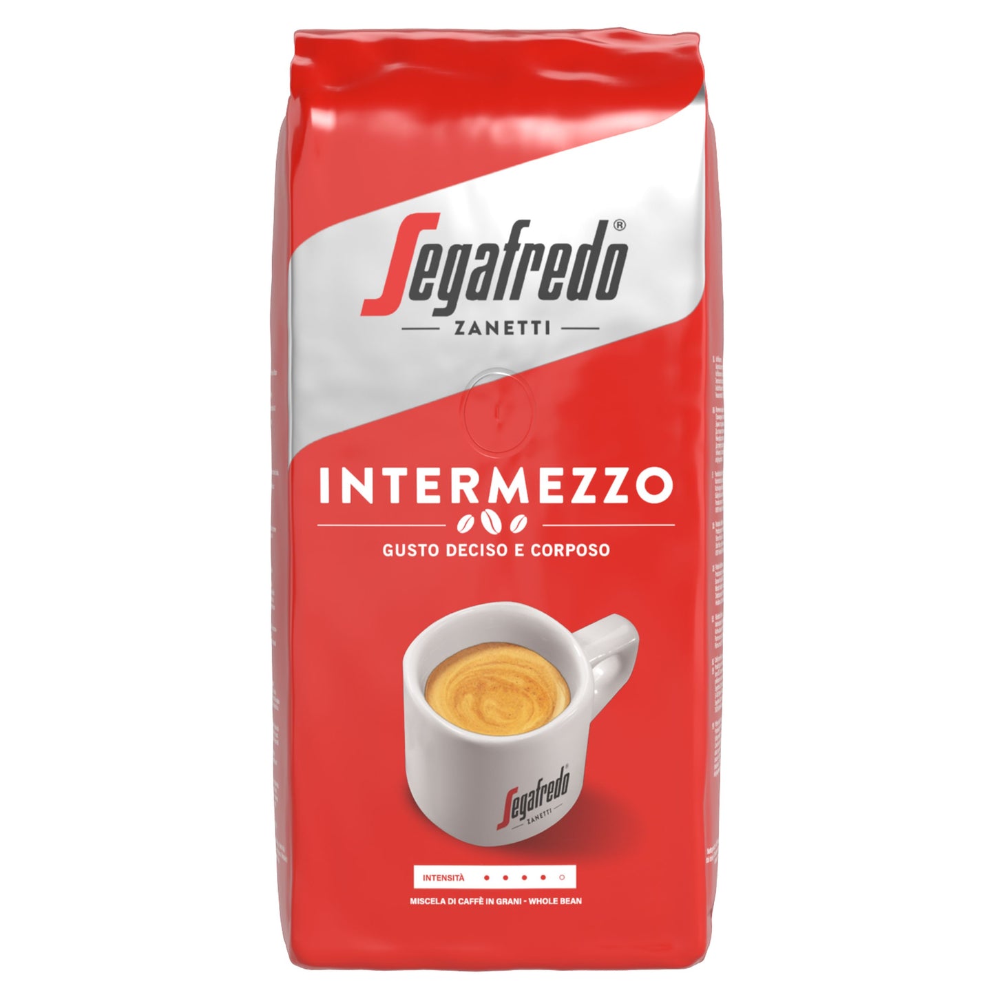 Segafredo - Caffè Intermezzo in grani 1000gr | 8 pezzi