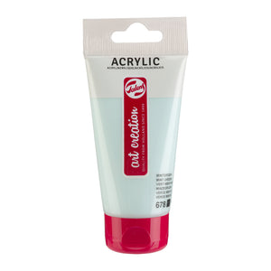 Talens Art Creation - Peinture acrylique Art Creation 678 vert menthe tube de 75ml | 3 pièces